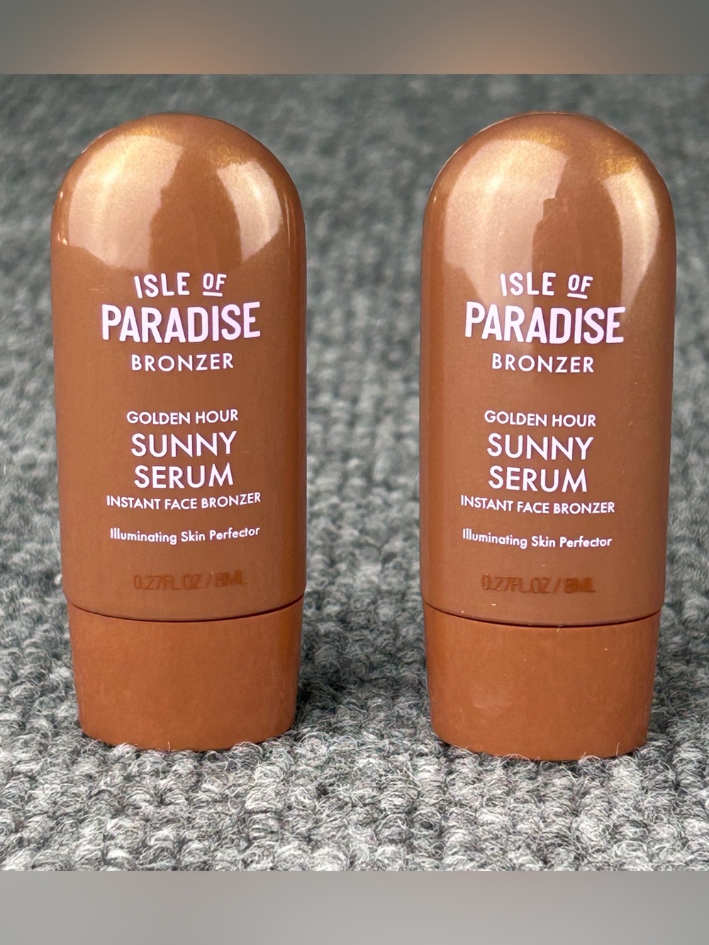 TWO Isle of Paradise Sunny Serum Instant Face Bronzer Golden Hour 8ml Travel